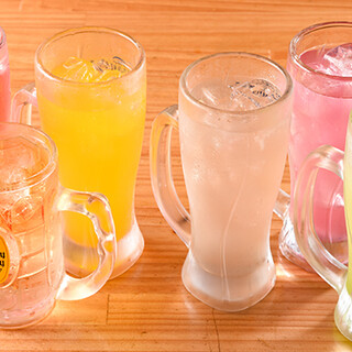 We also have a wide selection of drinks on the menu ◎ Enjoy your favorite drink ♪