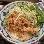 丸亀製麺 - 棒棒鶏うどん¥590