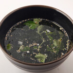 Seaweed soup