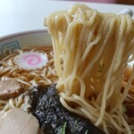 のんき - 麺がちょっと独特な感じでした。