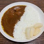 赤沼商店 - 料理写真:弁慶黒カレー