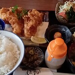 たけは - 唐揚げ定食(5個1,000円)