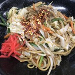 餃子の王将 - スタミナ麻辣ソース焼きそば