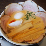 Mitsuba - 料理写真:豚CHIKIしょうゆラーメン全部乗せ