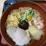 Sarashina Bun Ten - カアちゃんの冷やし中華750円