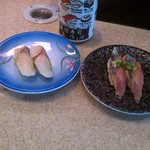 奥羽寿司製作所 - 秋刀魚、〆鯖