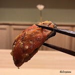 御料理 寺沢 - ムール貝の粕漬焼