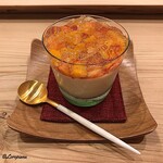 御料理 寺沢 - 和三盆のﾌﾞﾗﾏﾝｼﾞｪ､ﾏﾝｺﾞｰとｲﾁｺﾞのｱﾏﾚｯﾄのｼﾞｭﾚ