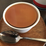 カメイノ食堂 - ドリンク＋プリンセットのプリン