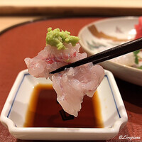 御料理 寺沢 - 星鰈の縁側