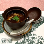 北京料理桂蘭 - フカヒレスープは絶妙なとろみ加減です❣️