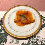 北京料理桂蘭 - 炒め物は定番の海老チリソースが供されました‼️