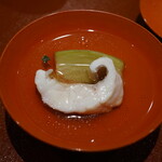 日本料理FUJI - レンコ鯛と茄子の椀