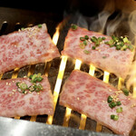 肉のひぐち直営焼肉 安福 - 上カルビ