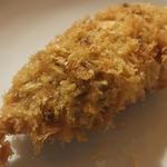 大阪串かつ てん家わん屋 - 「こんにゃく」（味付き・￥100）：田楽のように甘辛く煮たこんにゃく♪