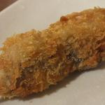 大阪串かつ てん家わん屋 - 「マッシュルーム」（味付き・￥100）： 今まで食べたマッシュルーム料理の中でも
      マッシュルームのコクと香りが違う！
      