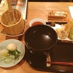 紗羅餐 - 予想外の天ぷらのボリュームに驚きました。