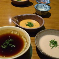 横浜 瀬里奈 浪漫茶屋 - しゃぶしゃぶのタレハ三種類も