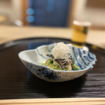 もめん - 大好きな貝のぬた和え。