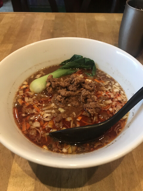 麻辣担々麺 堂島 渡辺橋 担々麺 食べログ
