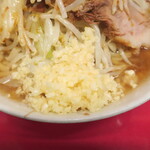 ラーメン二郎 - ニンニク多め