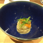 LE MACCHAN - ・〆料理＝雲丹と茄子の冷製パスタ