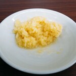極濃湯麺 キントン 太田店 - 別皿 しょうが