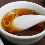 極濃湯麺 キントン - 焼きめし スープ