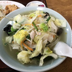 ともべ食堂 - 野菜モリモリ