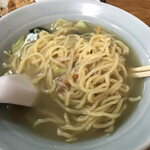 Tomobe Shiyokudou - 麺の様子