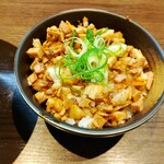 支那そばや - きざみチャーシューごはん