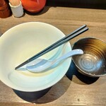 支那そばや - ごちそうさまでした