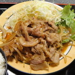 光玉母食堂 めし しんちゃん - 豚しょうが焼き