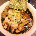 肉そば屋にっこう - 冷やし湖国ブラック