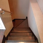 ぎんざ 一二岐 - 外観の地下1階入口への風景です