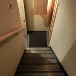 ぎんざ 一二岐 - 外観の地下1階入口への風景です