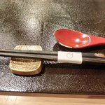 ぎんざ 一二岐 - 箸