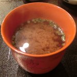 ぎんざ 一二岐 - 高知県産鰹のわら焼き 1500円 のお椀