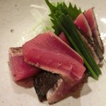 ぎんざ 一二岐 - 高知県産鰹のわら焼き 1500円 の鰹のわら焼き