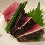 ぎんざ 一二岐 - 高知県産鰹のわら焼き 1500円 の鰹のわら焼き