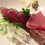 ぎんざ 一二岐 - 高知県産鰹のわら焼き 1500円 の鰹のわら焼き