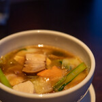 ジョーズ シャンハイ ニューヨーク - 2021.7 海鮮五目あんかけつゆそば（1,680円）