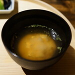 温石 - 味噌汁