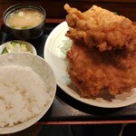 Fukumi - 鳥のからあげ定食(650円)