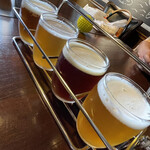 サンシーロ - クラフトビール飲み比べ４種