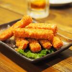 卓 - おつまみハムカツその１