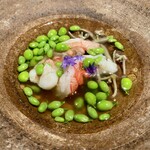 NARISAWA - 神奈川　赤座海老　三重　グリーンキャビア　広島　じゅんさい