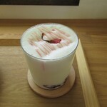 とらや菓子店 - 後日再訪：あんこ桜ラテ、素晴らしい♪