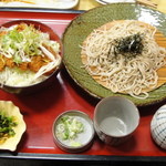 Sagami - 塩かつ丼と麺（サガミの秋得フェア）