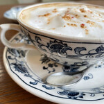 福日和カフェ - 誤算は、両手で飲むしかないところ。